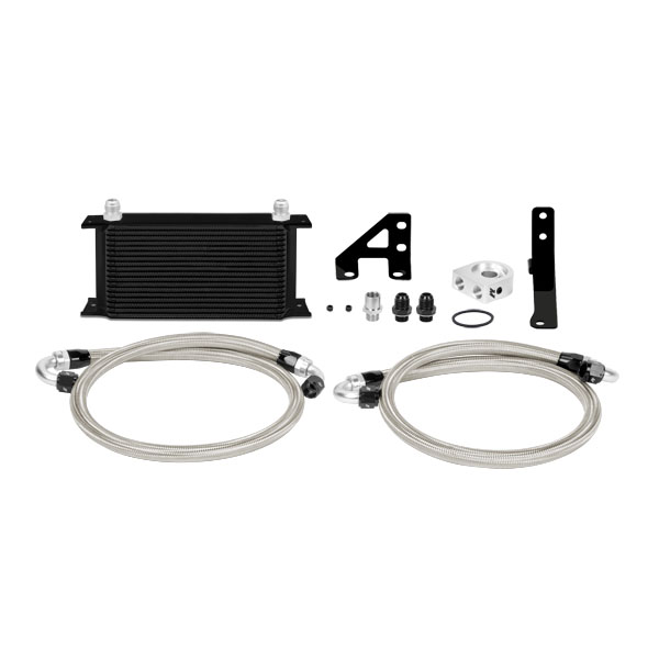 Mishimoto — Mishimoto 15 Subaru STI Oil Cooler Kit - Black - view 10
